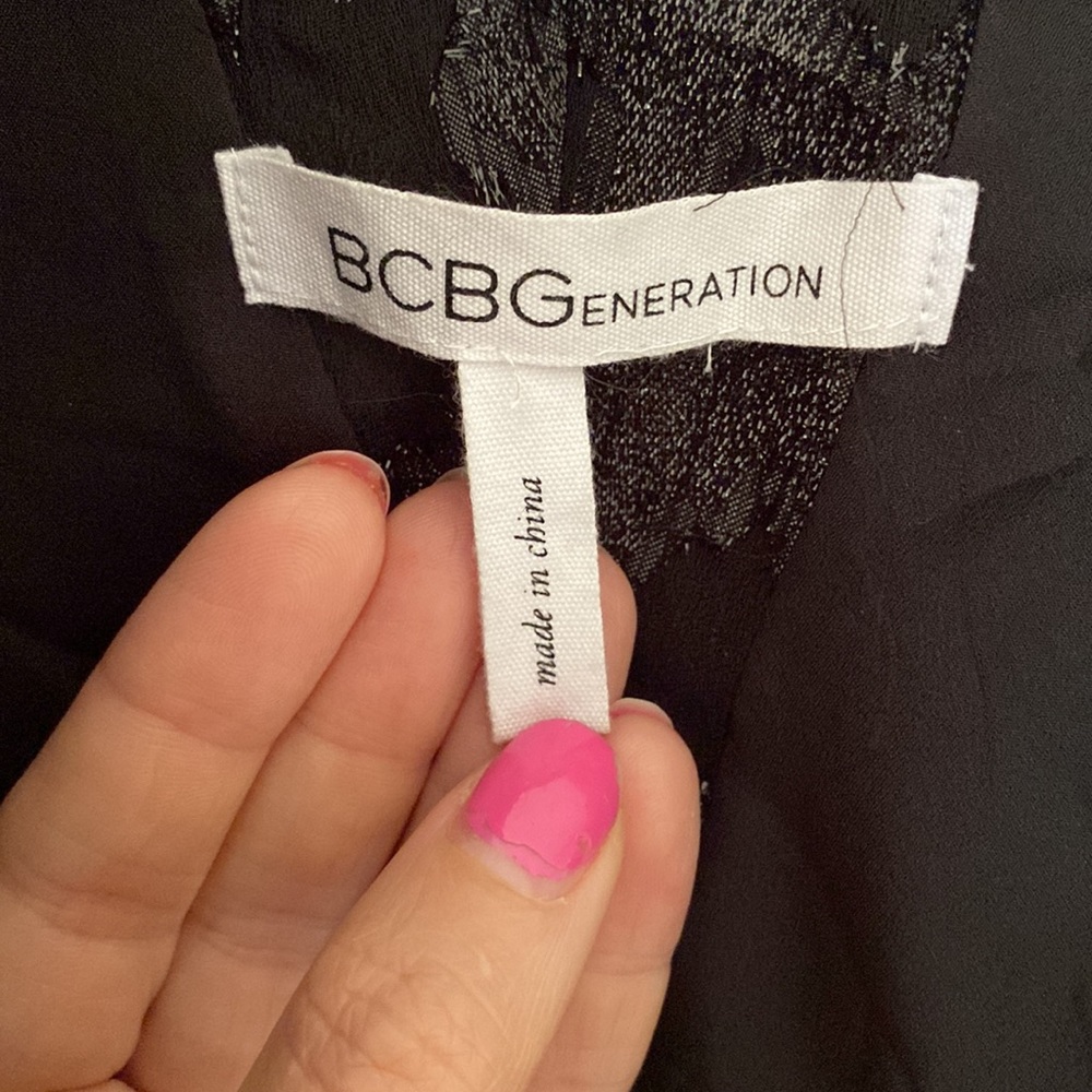 Bcbgeneration Black Jacket Size Small - image 3